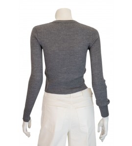 ROBERTO COLLINA COREANA GRIGIO 253F08220