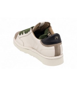 PANCHIC stringata P001 in pelle e camoscio