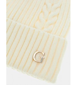 GUESS Cuffia in maglia con logo