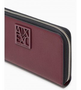 ARMANI EXCHANGE Portafoglio orizzontale con logo