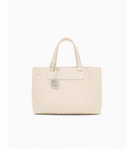ARMANI EXCHANGE Borsa a mano con logo allover