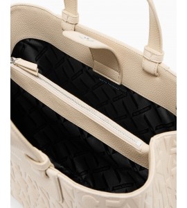ARMANI EXCHANGE Borsa a mano con logo allover
