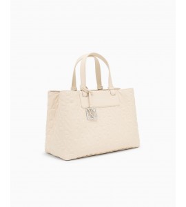 ARMANI EXCHANGE Borsa a mano con logo allover