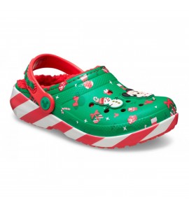 CROCS Mickey Xmas Lined Classic Clog K 210814-90H