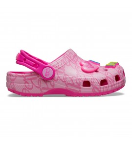 CROCS Mattel Pink Barbie Classic Clog T 211407-90H