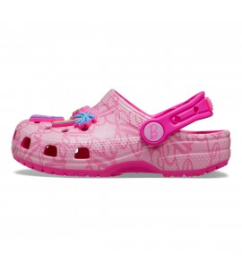 CROCS Mattel Pink Barbie Classic Clog T 211407-90H