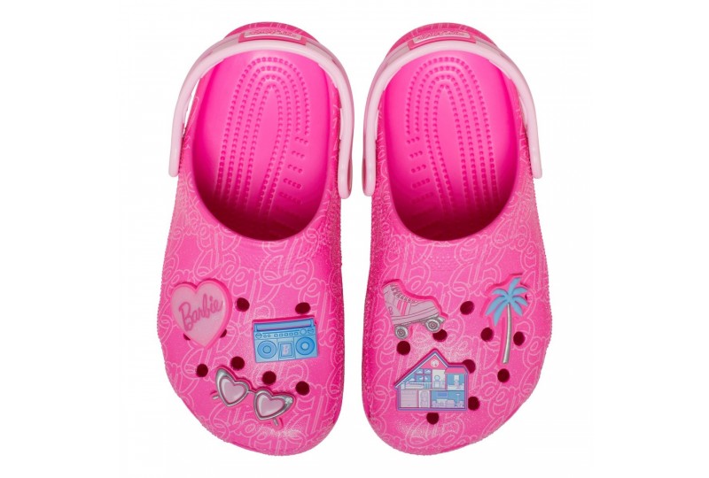CROCS Mattel Pink Barbie...