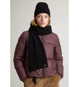 WOOLRICH Set regalo con berretto e sciarpa BLACK