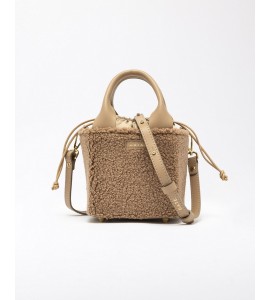 DATE CUBO BAG TEDDY WHITE B431-CB-TD-BI