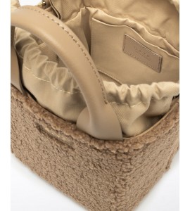 DATE CUBO BAG TEDDY WHITE B431-CB-TD-BI