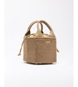 DATE CUBO BAG TEDDY WHITE B431-CB-TD-BI