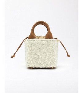 DATE CUBO BAG TEDDY WHITE B431-CB-TD-WH