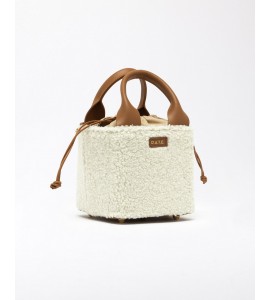 DATE CUBO BAG TEDDY WHITE B431-CB-TD-WH