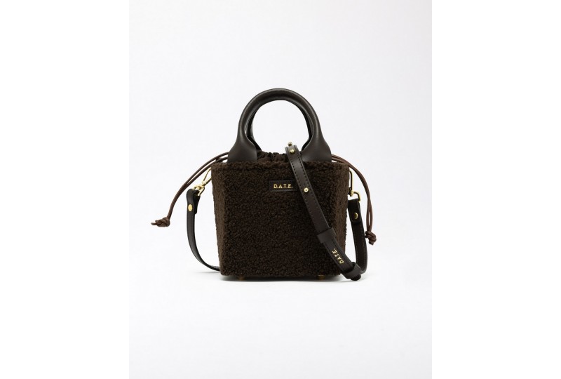 DATE CUBO BAG TEDDY WHITE...