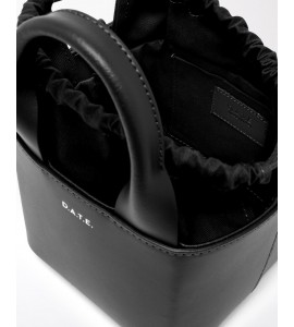 DATE CUBO BAG LEATHER BLACK