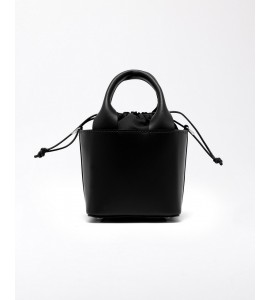DATE CUBO BAG LEATHER BLACK