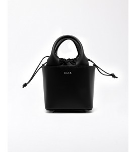 DATE CUBO BAG LEATHER BLACK