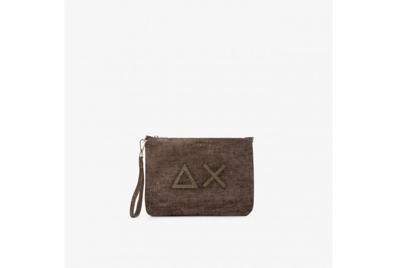 SUN68 Pochette in velluto...