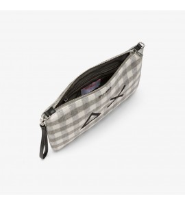 SUN68Pochette in lana check