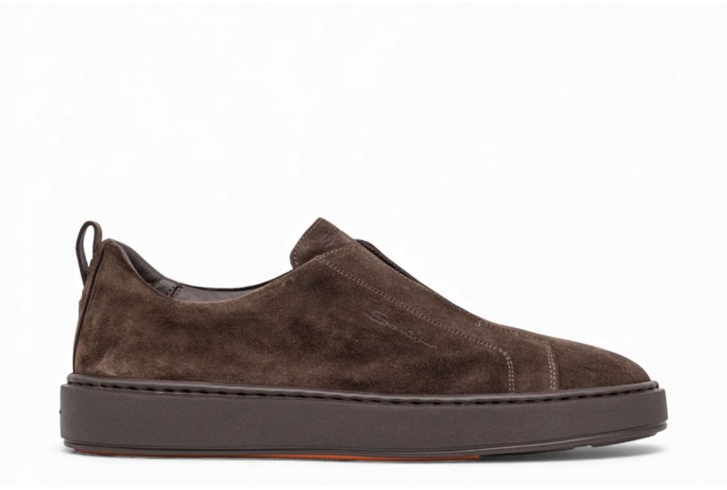 SANTONI Sneaker slip-on in...