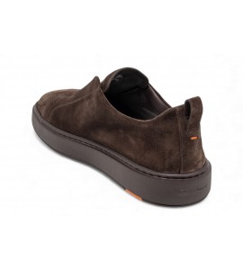 SANTONI Sneaker slip-on in suede MBCD219995SMOTSEYT50