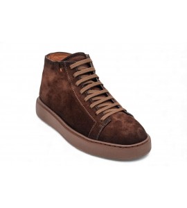 SANTONI sneaker in suede MBDC22141FOXKAOLS26