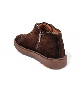 SANTONI sneaker in suede MBDC22141FOXKAOLS26