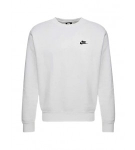 NIKE N NSW CLUB CRW BB BIANCO BV2662-100