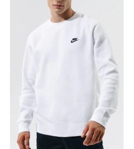 NIKE N NSW CLUB CRW BB BIANCO BV2662-100