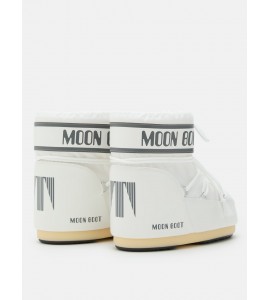 MOON BOOT STIVALE ICON LOW IN NYLON BIANCO 80D1409340/A009