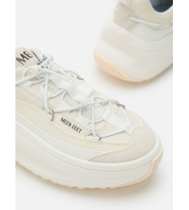MOON BOOT SNEAKER MOON247 XLACE BIANCO