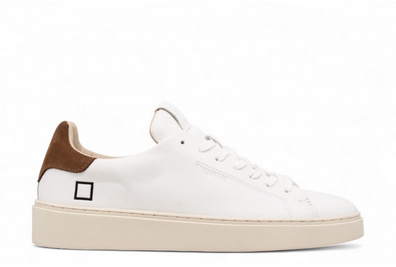 DATE LEVANTE CALF WHITE-BROWN