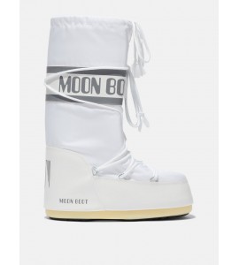 MOON BOOT STIVALE ICON BIANCO IN NYLON