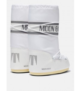 MOON BOOT STIVALE ICON BIANCO IN NYLON
