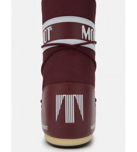 MOON BOOT STIVALE ICON BURGUNDY IN NYLON