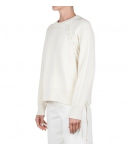 JUCCA Maglia in lana con intreccio