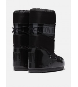 MOON BOOT STIVALE ICON GLANCE NERO IN RASO