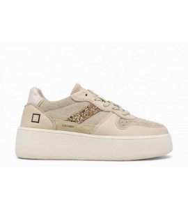 DATE COURT PLATFORM HAIRY BEIGE
