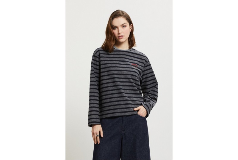 OTTOD'AME FELPA GREY...