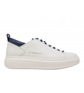 ALEXANDER SMITH UOMO WFM2318FBL WHITE BLU