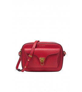 COCCINELLE BEAT SMALL SOFT SCARLET E1MF6150201R02