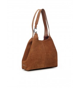 COCCINELLE C-EASY SUEDE COGNAC