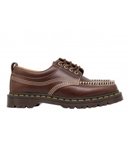 DR MARTENS Scarpe Lowell Moc Toe in pelle 31817243