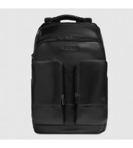 PIQUADRO Zaino uomo porta pc 15,6" personalizzabile CA6797W136 NERO