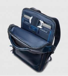 PIQUADRO Zaino da viaggio fast-check porta pc 15,6" CA6817B2/BLU2 BLU