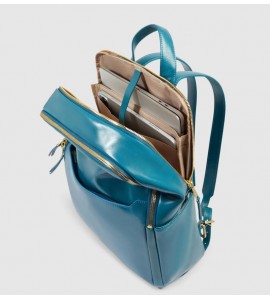 PIQUADRO Zaino donna in pelle porta pc 14" CA6678B2/OT3 OTTANIO