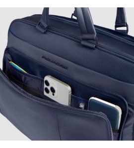 PIQUADRO Borsa da lavoro uomo porta pc 15,6" CA6637W129/BLU