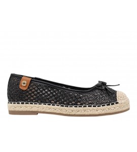 REFRESH BALLERINE INTRECCIATE 172549 NERO