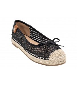 REFRESH BALLERINE INTRECCIATE 172549 NERO