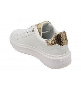TEDDY SMITH donna SNEAKER 120121 bianco/oro